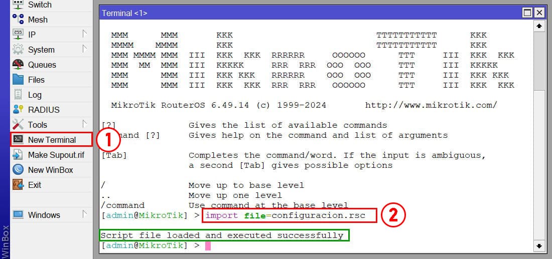 script mikrotik import